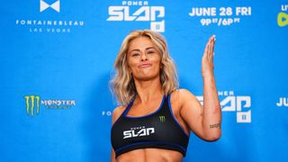 'Gangster' Paige VanZant's signing a strong signal Power Slap is committed to creating women's divisions taken UFC Apex (Power Slap). Photo by Josh Hedges/Power Slap